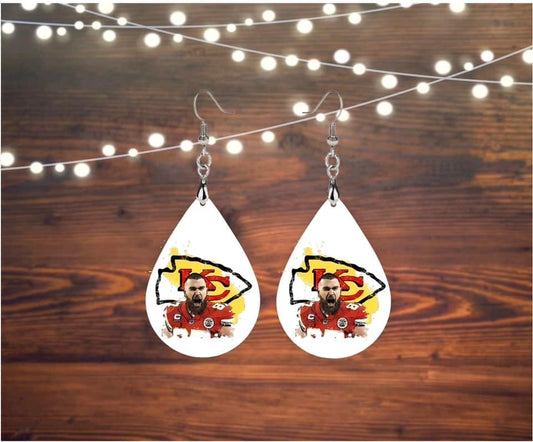 Travis Kelce earrings