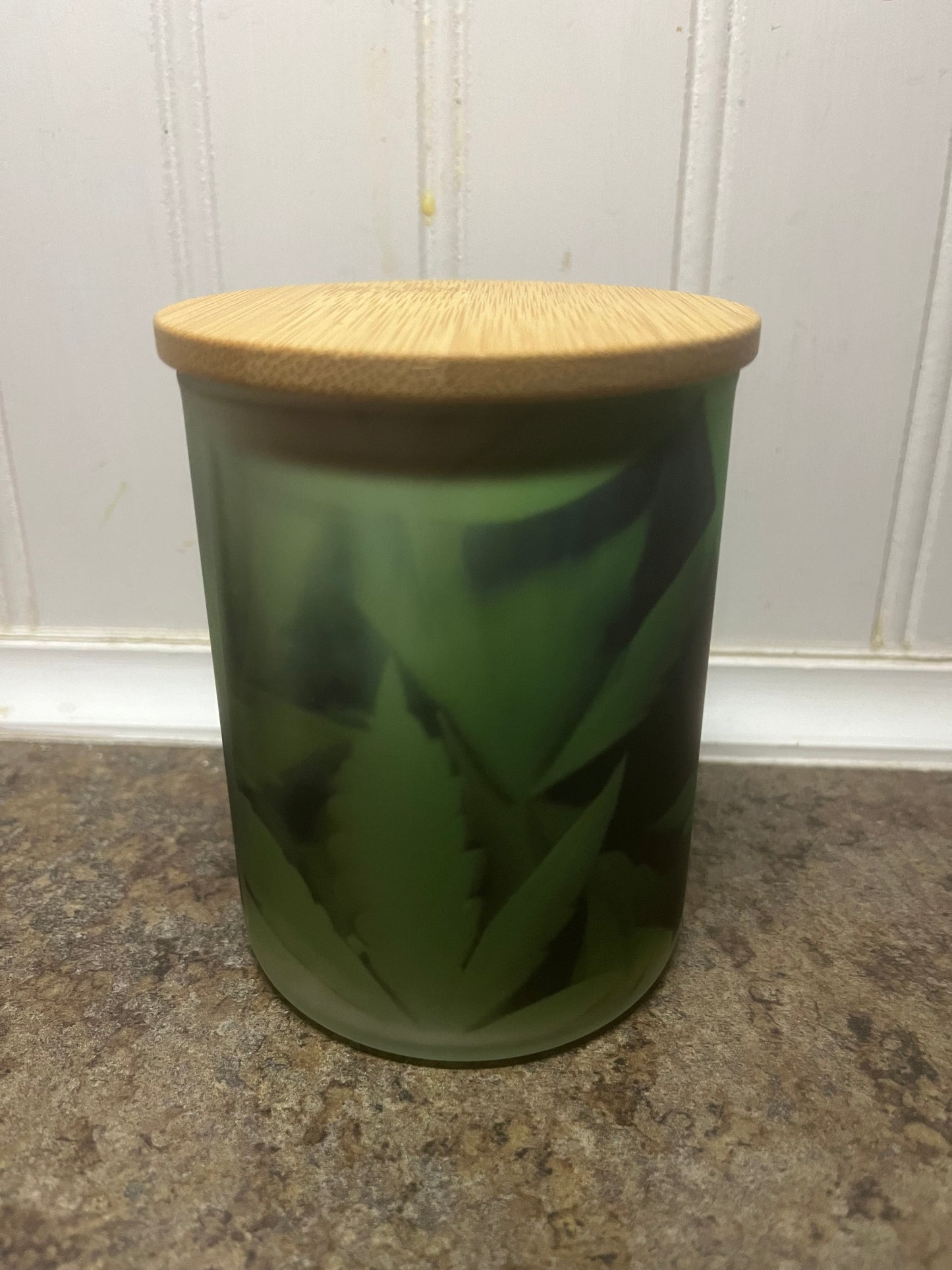 10z glass jar/candle holder