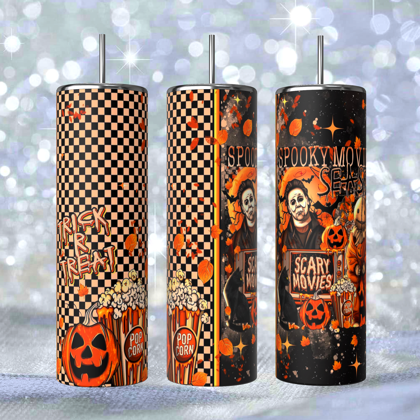 Spooky Movie Season Tumbler