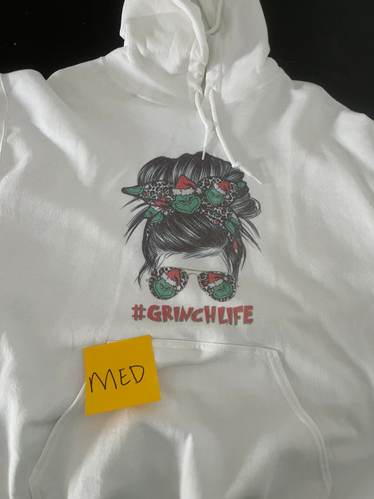 Medium Grinch Life hoodie