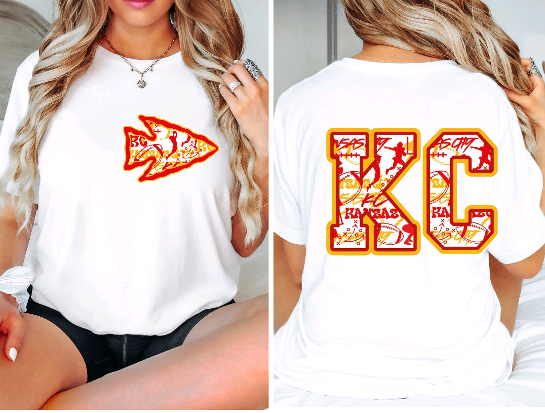 Kc Arrowhead front & Back