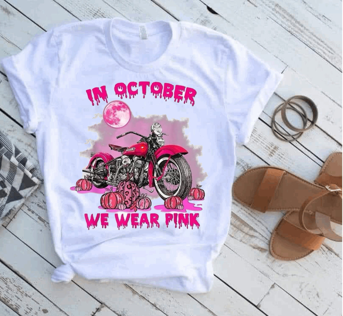 In October we wear pink