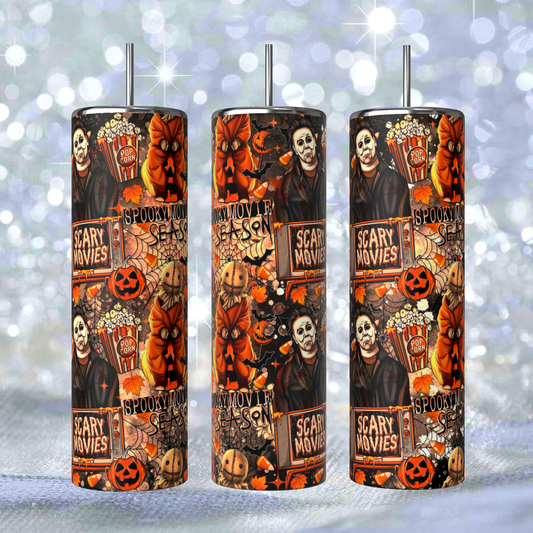 Spooky Movie Season Tumbler