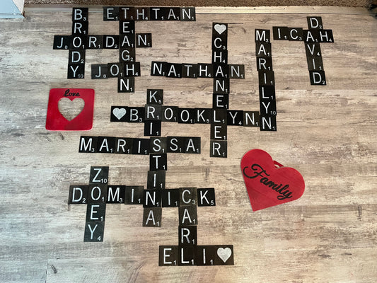 Custom Scrabble Tiles