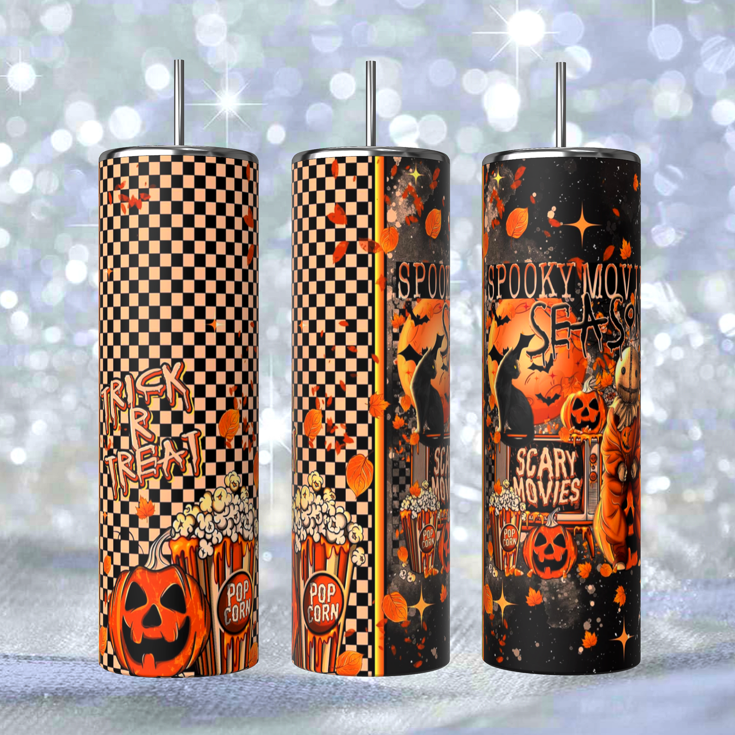 Spooky Movie Season Tumbler