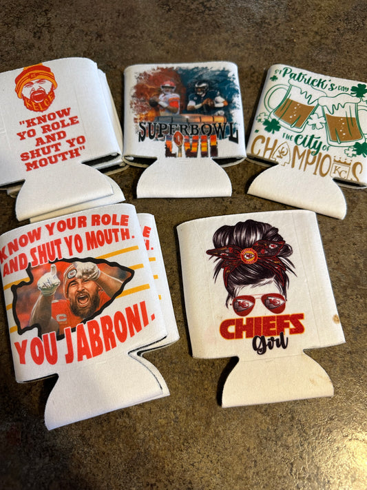 Chiefs Coozies