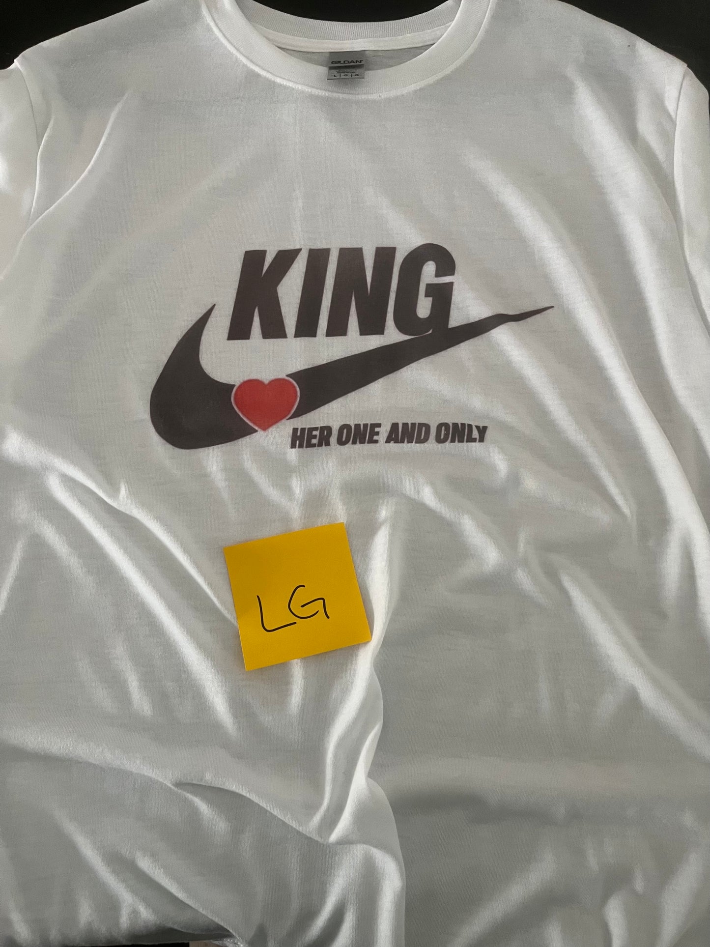 Large King & Queen shirt